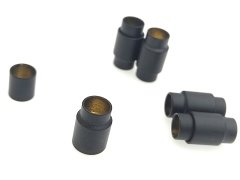 7 mm Mıknatıslı Düz Klips 1 Adet - Siyah