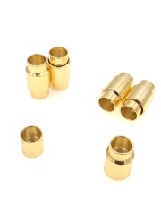 8 mm Mıknatıslı Düz Klips 1 Adet - Altın