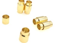 8 mm Mıknatıslı Düz Klips 1 Adet - Altın