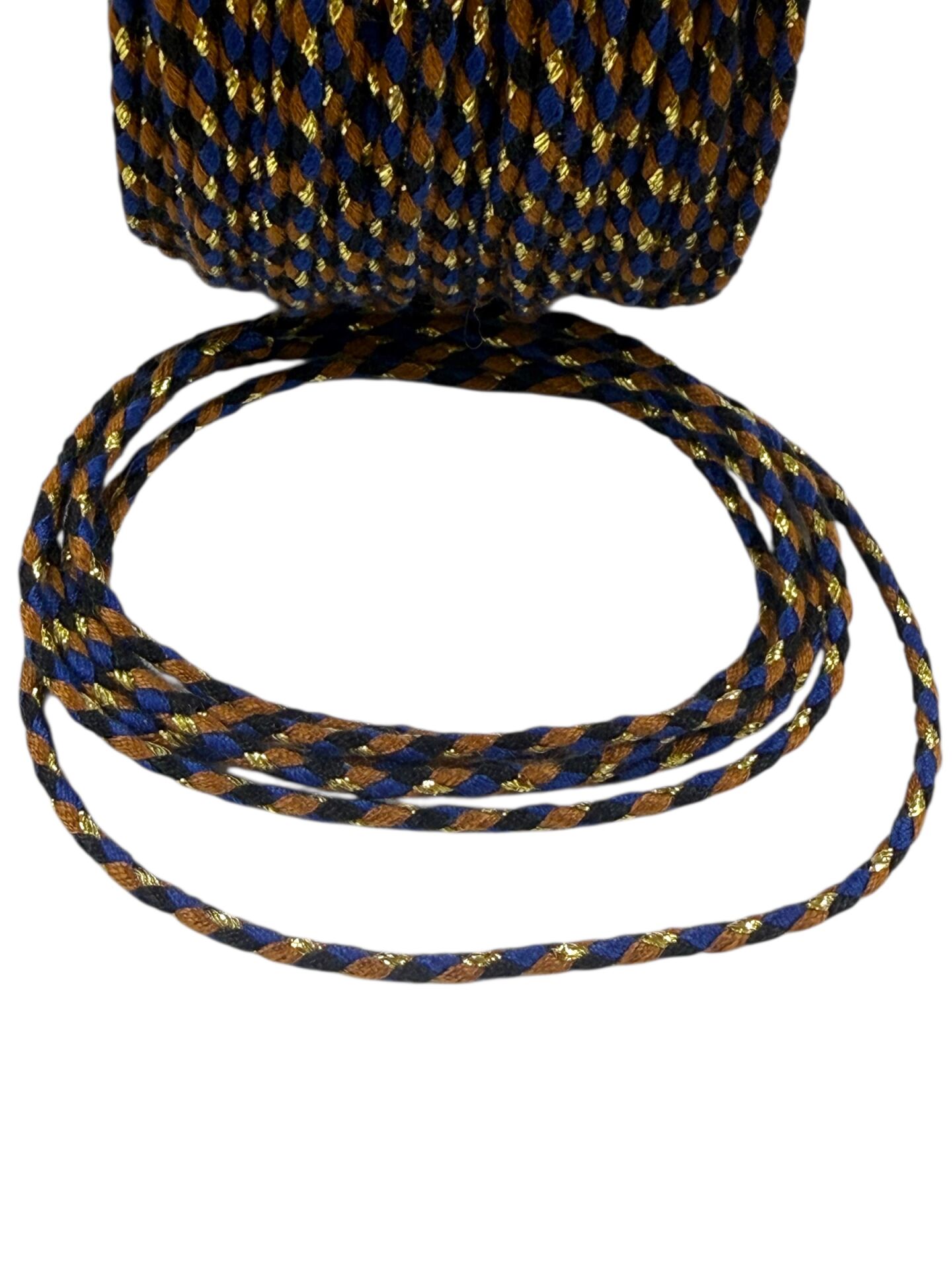 Simli Örgü İp (5m) - (Lacivert - Gri)(Kopya)