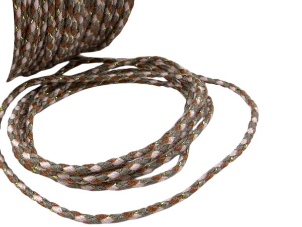 Simli Örgü İp (5m) - (Yeşil-Kahve )