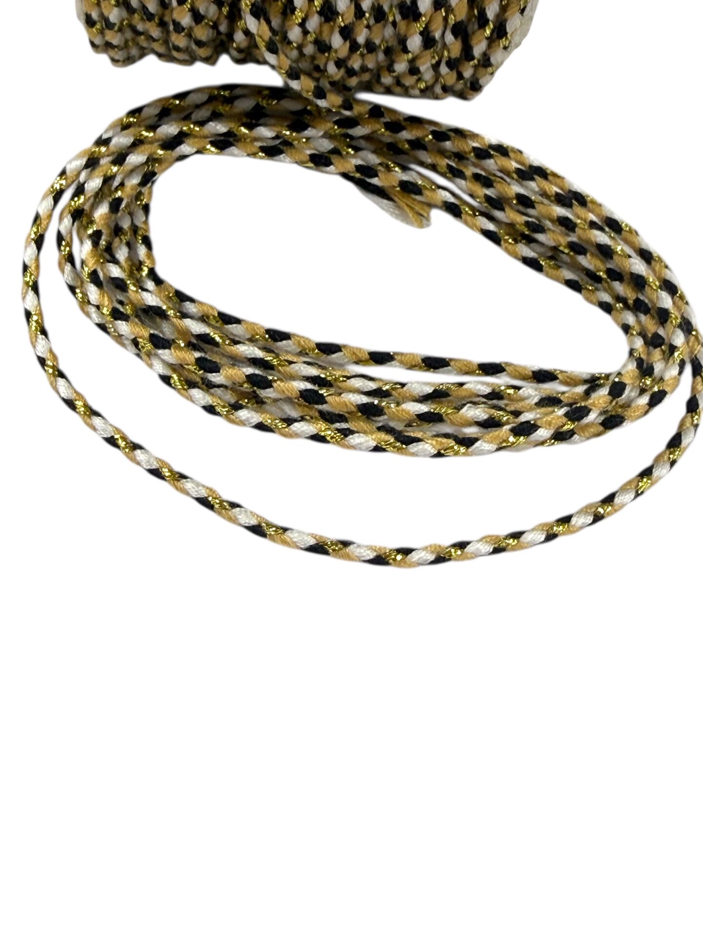 Simli Örgü İp (5m) - (Siyah - Taba )