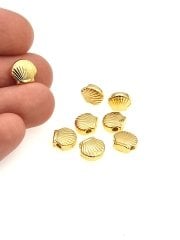 Altın Kaplama Deniz Kabuğu Sallantı