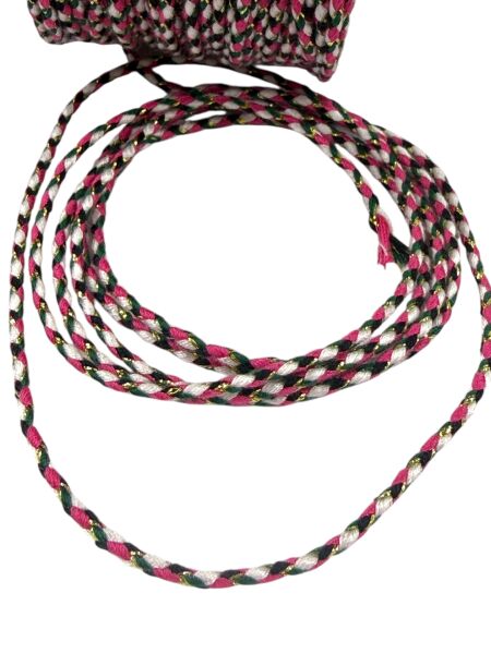 Simli Örgü İp (5m) - (Pembe - Mavi - Kahve)