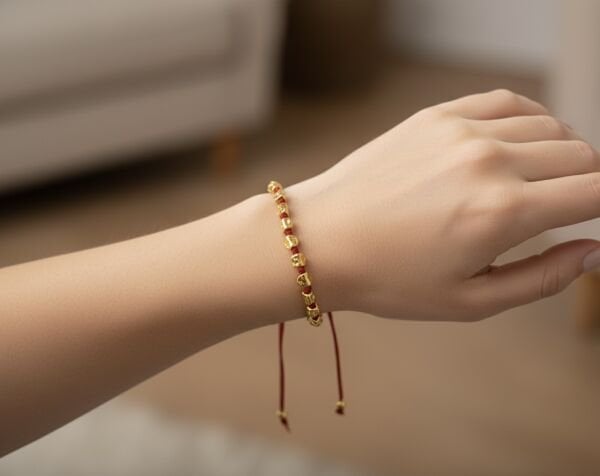 Altın Kaplama Küçük Mercimek Bileklik Malzemesi