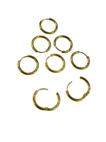 18 mm Çelik Halka Küpelik