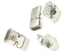 Kanalsız Üstten Geçmeli Mıknatıslı Klips 12 Adet - Nikel