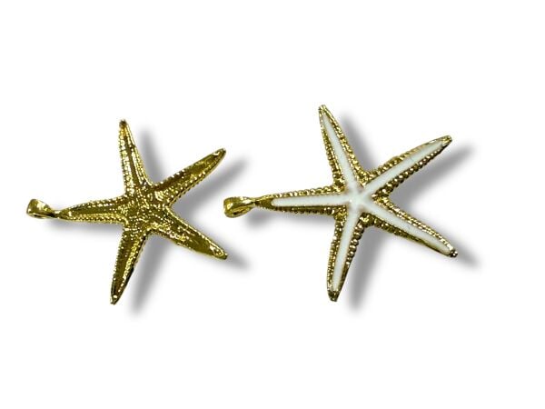 Ege Serisi Mineli Deniz Yıldızı Sallantı - Beyaz