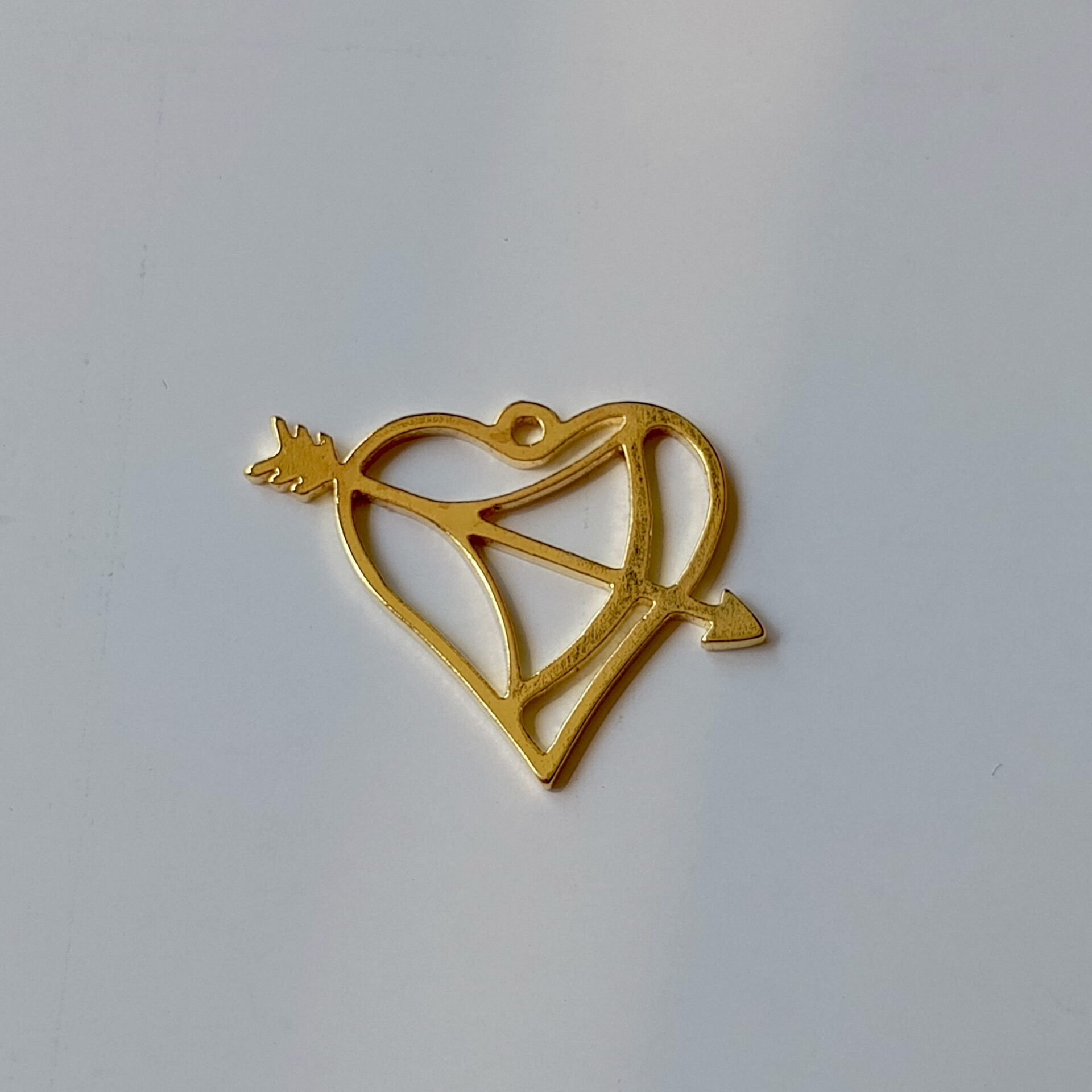 Kalp Ve Ok Kolye Ucu