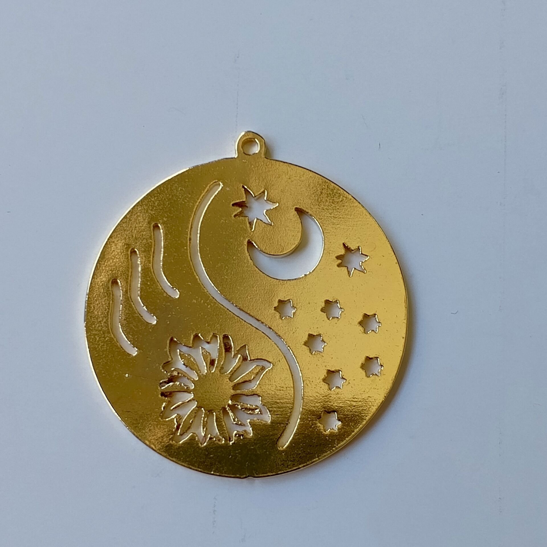 Ay ve Güneş Kolye Ucu