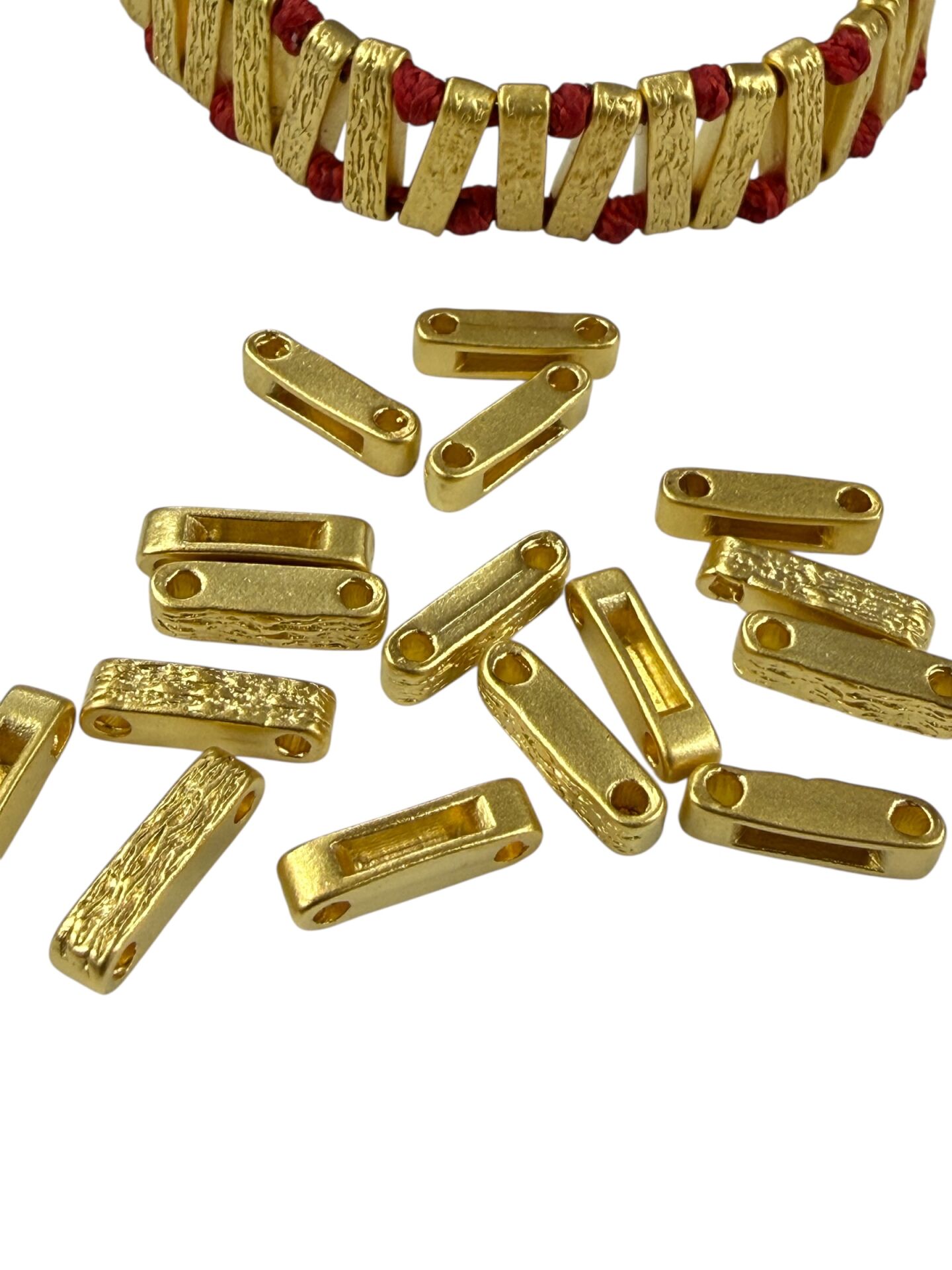 Mat Altın Kaplama Çubuk Bileklik Malzemesi