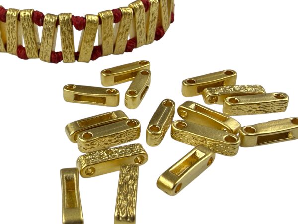 Mat Altın Kaplama Çubuk Bileklik Malzemesi