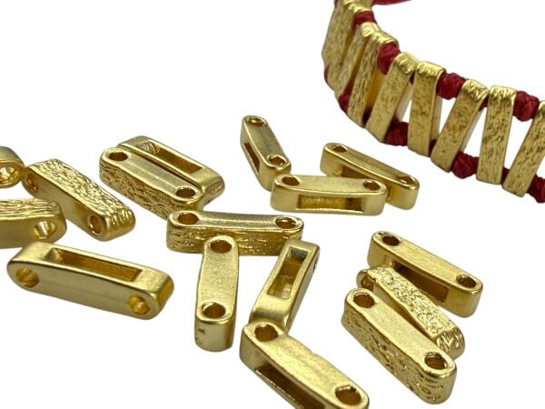 Mat Altın Kaplama Çubuk Bileklik Malzemesi