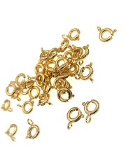 6 mm Altın Kaplama Fermuar Kilit