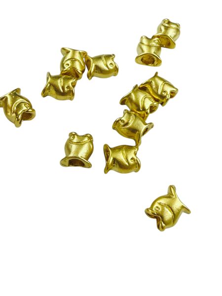 Mat Altın Kaplama Balık Ara Malzeme