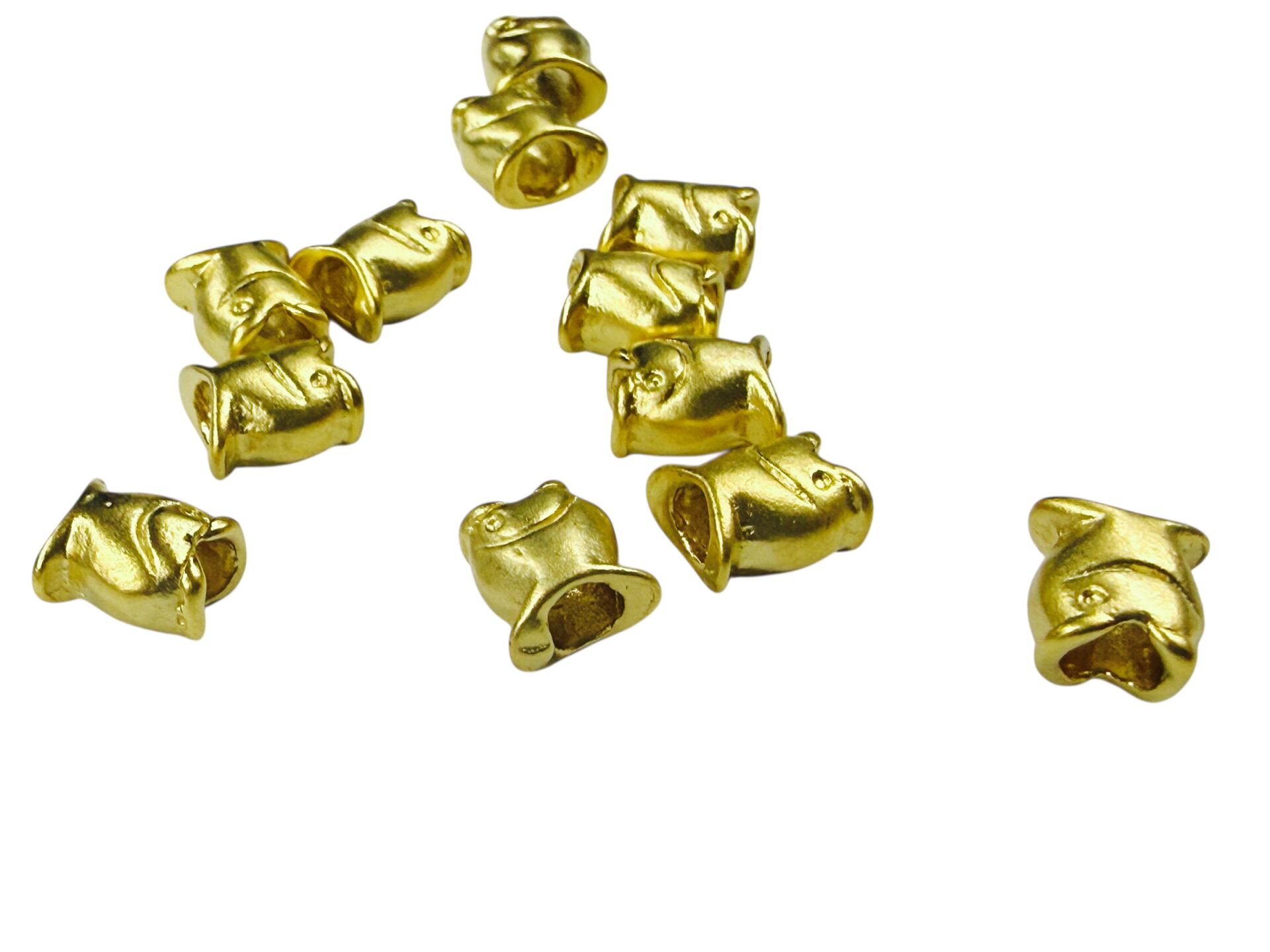 Mat Altın Kaplama Balık Ara Malzeme