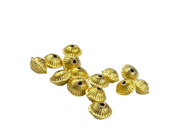 Mat Altın Kaplama Yuvarlak Ara Malzeme