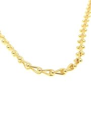8 mm Altın Kaplama BurguTiffany Zincir