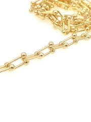 10 mm Altın Kaplama Tiffany Zincir