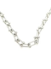 8 mm Altın Kaplama Tiffany Zincir Rodyum