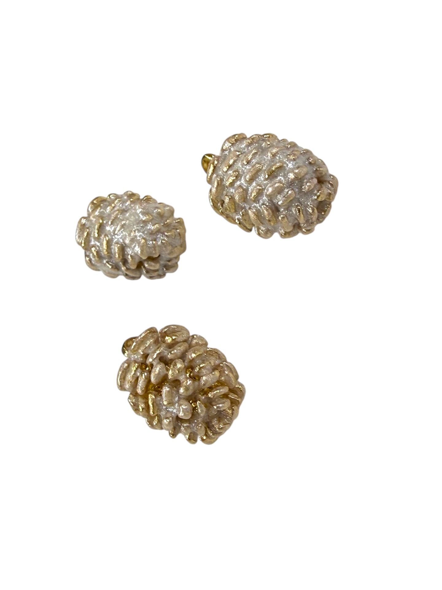 Yılbaşı Kozalak Charm