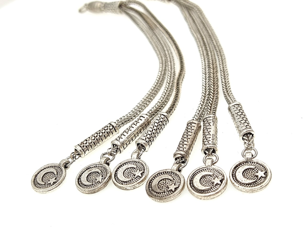 Üçlü Uzun Tesbih Püskülü