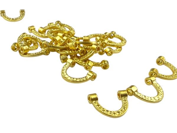 Mat Altın Kaplama Nal Sallantı