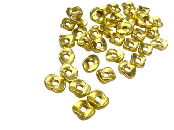 Mat Altın Kaplama Yuvarlak Ara Malzeme