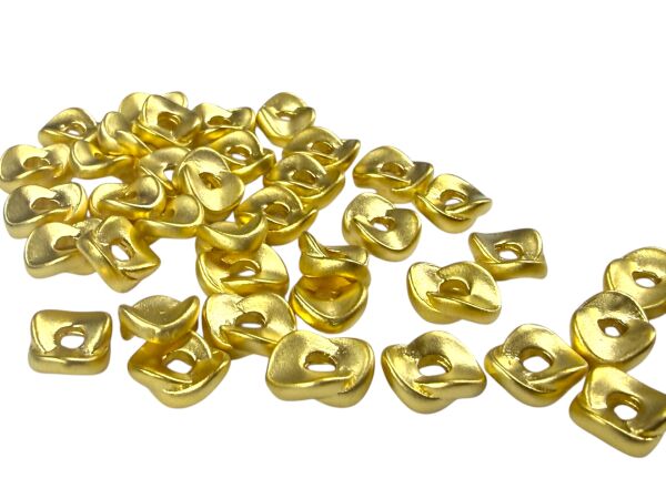 Mat Altın Kaplama Yuvarlak Ara Malzeme