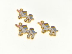 Altın Kaplama Mineli Unicorn Sallantı