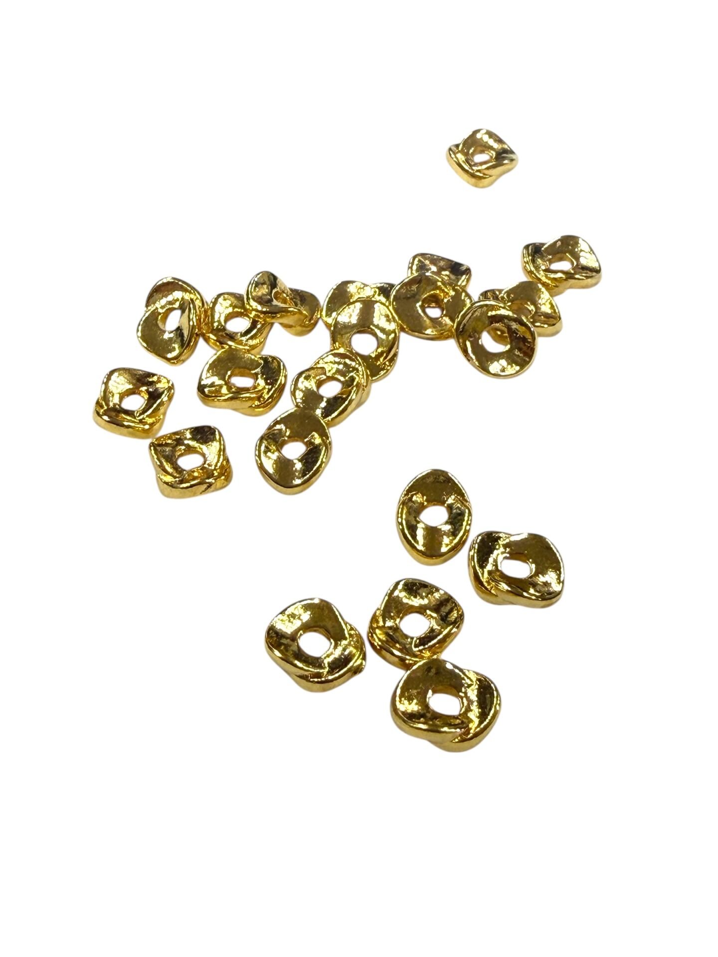 Altın Kaplama Yuvarlak Ara Malzeme