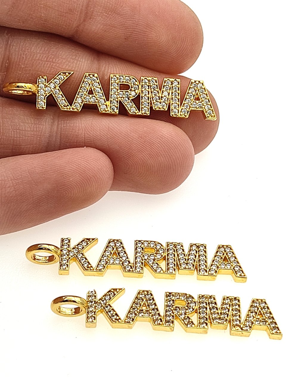 Altın Kaplama Taşlı Karma Sallantı