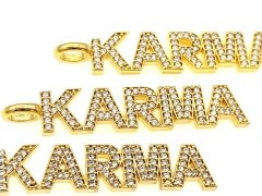 Altın Kaplama Taşlı Karma Sallantı