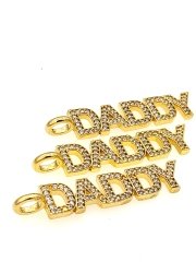 Altın Kaplama Taşlı Daddy Sallantı
