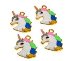 Altın Kaplama Unicorn Sallantı