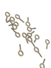 1 x 10 mm Pirinç Tek Delik İnci Vidası Antik Sarı