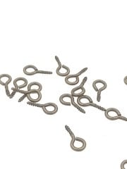 1 x 10 mm Pirinç Tek Delik İnci Vidası Antik Sarı