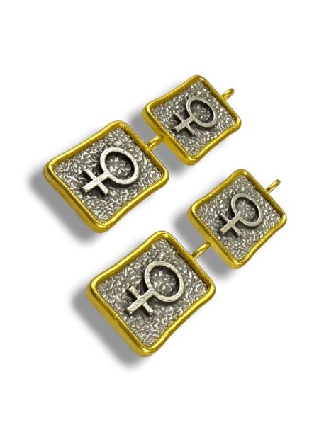 Çift Renkli Antik Sallantı - Unisex (Venüs)