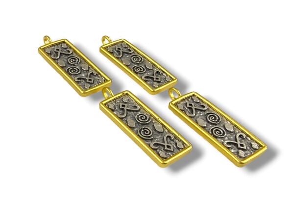 Çift Renkli Antik Sallantı - Unisex - Tılsım