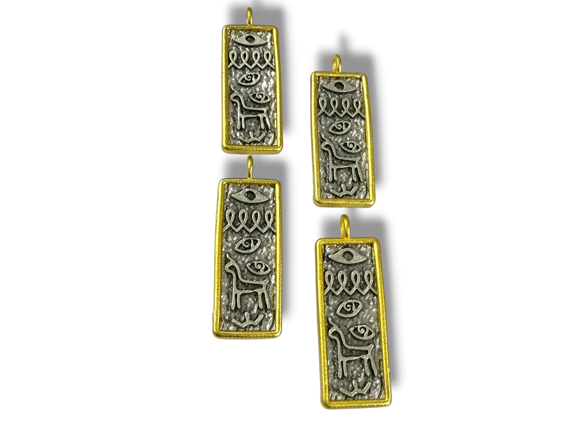 Çift Renkli Antik Sallantı - Unisex - (Mistik)