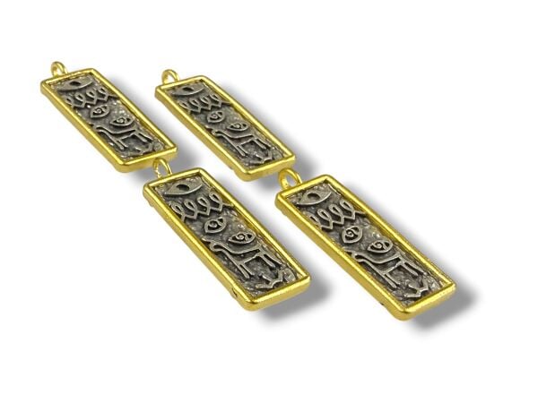 Çift Renkli Antik Sallantı - Unisex - (Mistik)