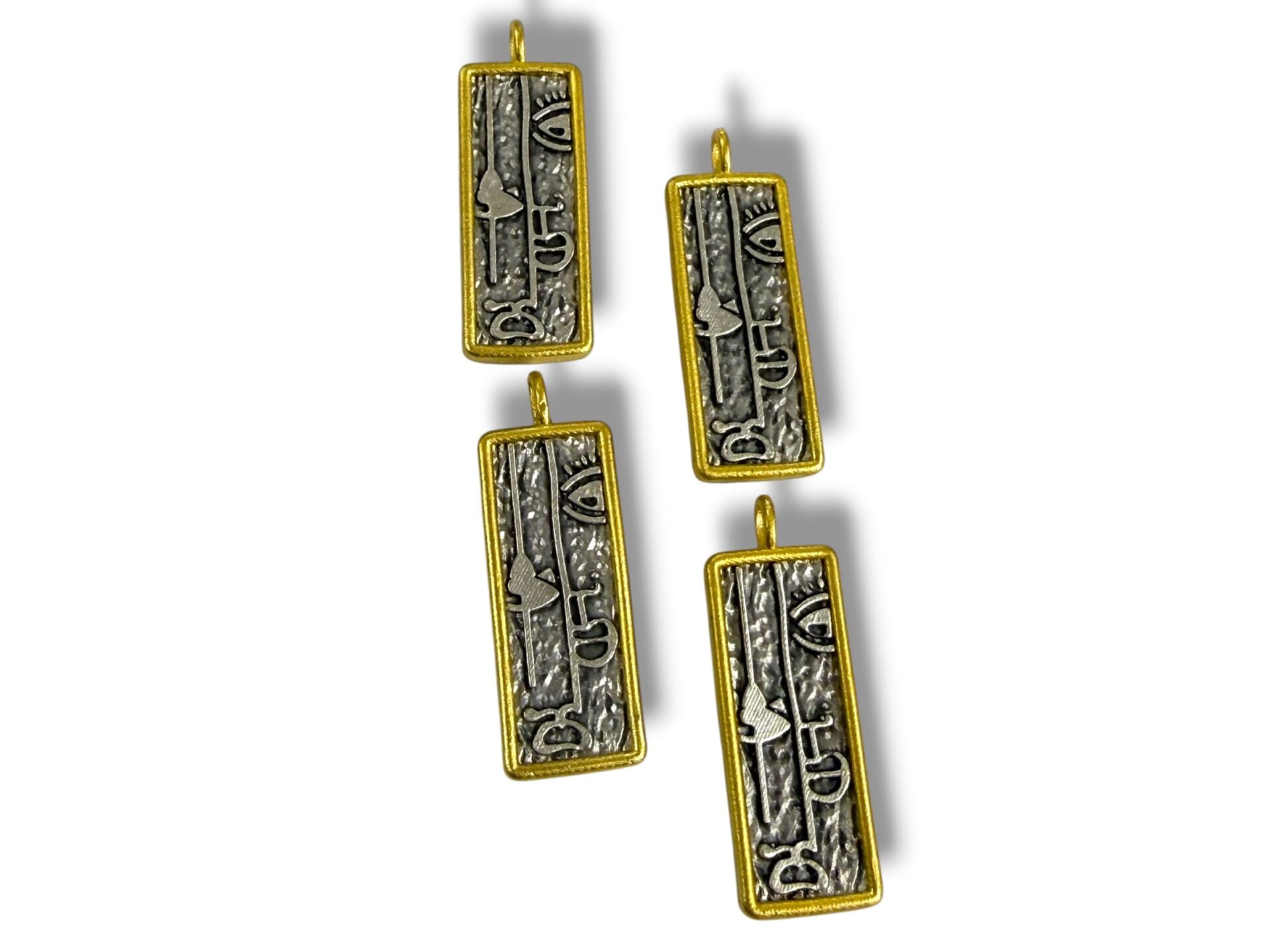 Çift Renkli Antik Sallantı - Unisex - (Mistik)