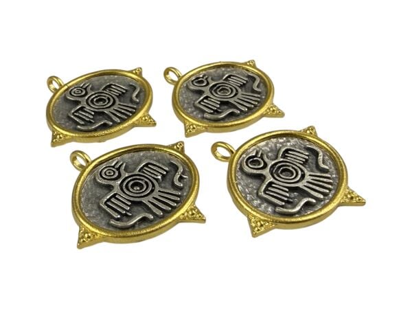 Çift Renkli Antik Sallantı - Unisex - (Kartal)