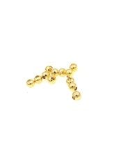 4 mm Altın Kaplama Pirinç Top