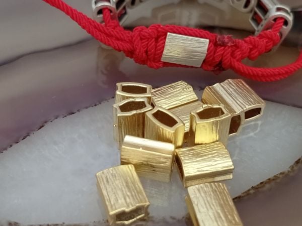 Bileklik Asansör Kilit Parça Yazısız Mat Altın