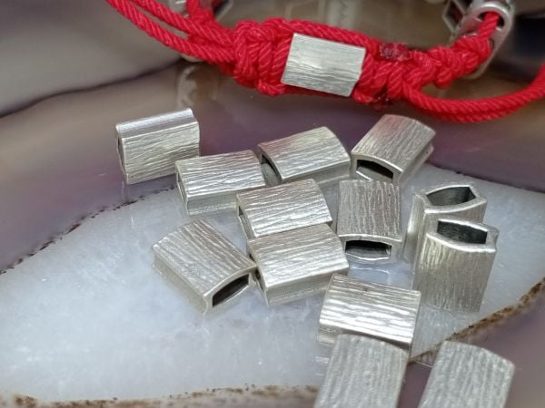 Bileklik Asansör Kilit Parça Yazısız Gümüş